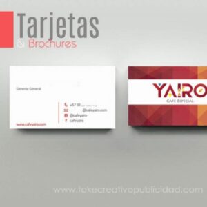 Agencia de publicidad en Bogotá Diseño e Impresión de Tarjetas de Presentación