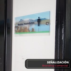 Agencia de publicidad en Bogotá Señalización Baños