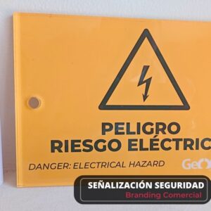 Agencia de publicidad en Bogotá Señalización Riesgo Eléctrico
